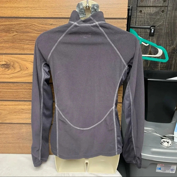 Everlast gray fitted fleece full zip jacket size S - Picture 3 of 10